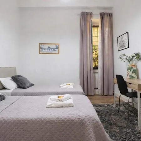 Apartmán Passeggiata Di Ripetta Tevere View Spacious 2 Bedroom For 7 Pax
