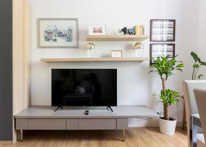 Passeggiata Di Ripetta Tevere View Spacious 2 Bedroom For 7 Pax רומא