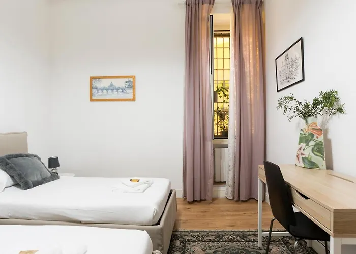 Passeggiata Di Ripetta Tevere View Spacious 2 Bedroom For 7 Pax *