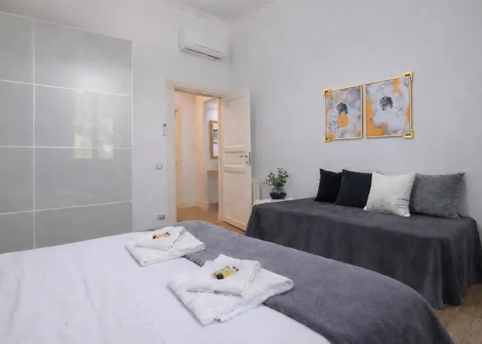 דירה Passeggiata Di Ripetta Tevere View Spacious 2 Bedroom For 7 Pax רומא